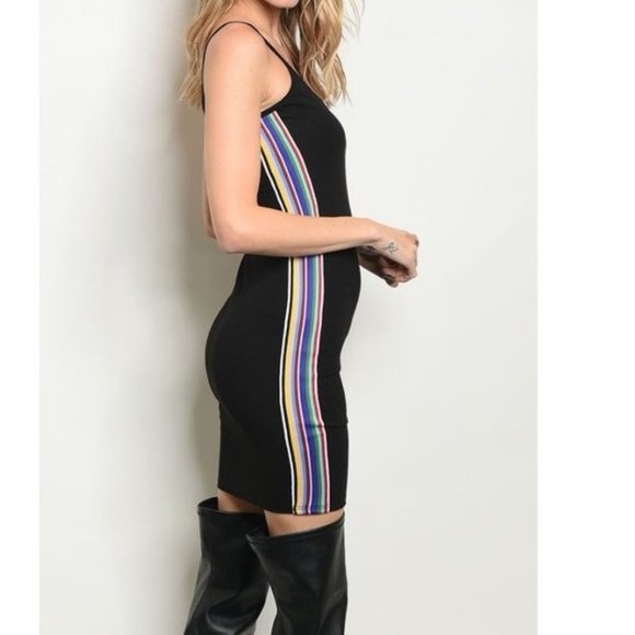Dresses & Skirts - Racer Stripe Tank Dress